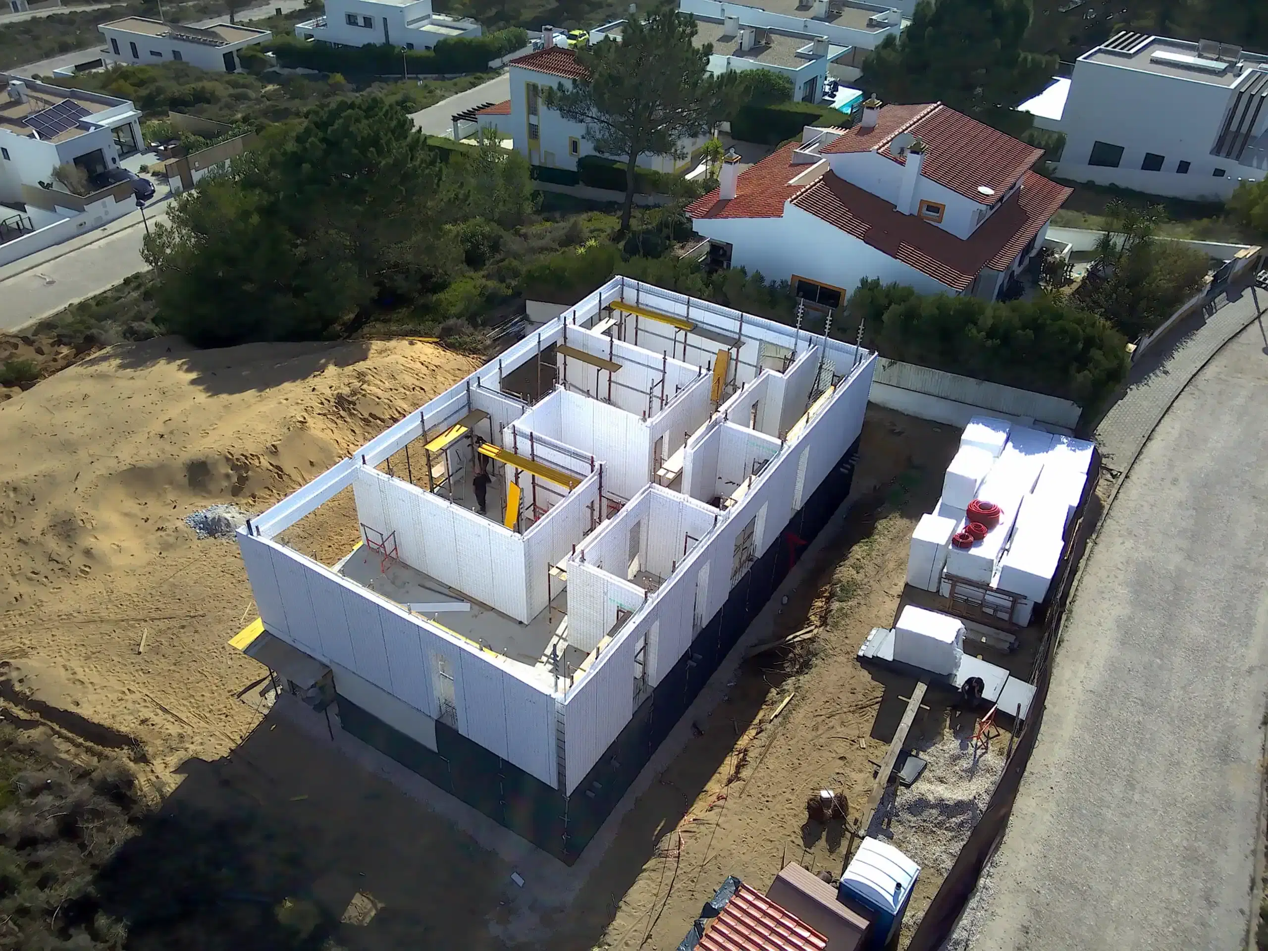 Sismo structural shell installation